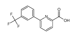 6-[3-(trifluoromethyl)phenyl]pyridine-2-carboxylic acid 887982-06-1