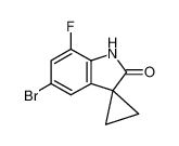 872141-31-6 structure, C10H7BrFNO