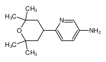 6-(2,2,6,6-tetramethyl-tetrahydro-pyran-4-yl)-pyridin-3-ylamine 1142363-60-7