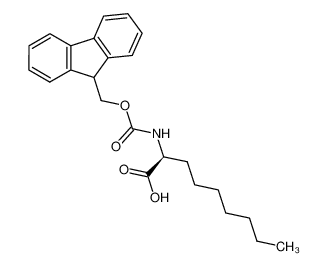 (2S)-2-{[(9H-fluoren-9-ylmethoxy)carbonyl]amino}nonanoic acid 1262886-65-6