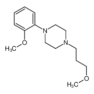 1-(2-Methoxyphenyl)-4-(3-methoxypropyl)piperazine 7008-00-6