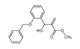 153333-22-3 methyl 3-(2-benzyloxyphenyl)-3-hydroxy-2-methylene propanoate