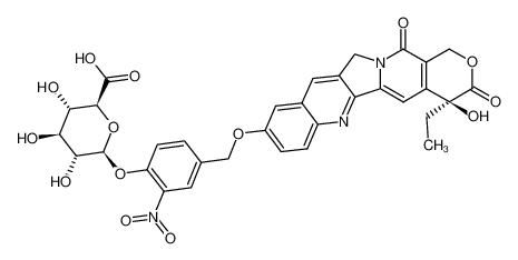 1018932-78-9 10-[4-(β-D-glucuronyloxy)-3-nitrobenzyloxy]camptothecin