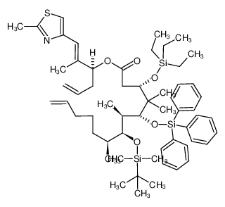 188259-73-6 structure, C58H87NO5SSi3