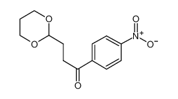 3-(1,3-二恶烷-2-基)-1-(4-硝基苯基)-1-丙酮