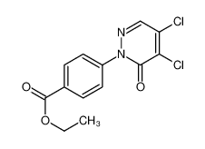 89593-76-0 ethyl 4-(4,5-dichloro-6-oxopyridazin-1-yl)benzoate