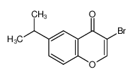 3-bromo-6-propan-2-ylchromen-4-one 288399-51-9