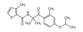 875915-78-9 structure, C20H25NO3S