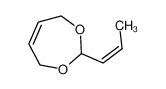 5417-34-5 2-prop-1-enyl-4,7-dihydro-1,3-dioxepine