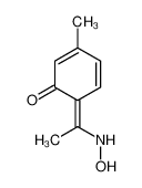 (6E)-6-[1-(hydroxyamino)ethylidene]-3-methylcyclohexa-2,4-dien-1-one 36380-97-9