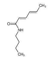 (2E,4E)-N-butylhexa-2,4-dienamide 50362-17-9