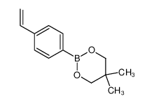 676593-23-0 spectrum, 5,5-dimethyl-2-(4-ethenylphenyl)-1,3,2-dioxaborinane