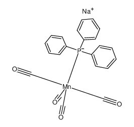 19457-74-0 structure, C22H15MnNaO4P