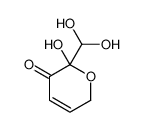 6-(dihydroxymethyl)-6-hydroxy-2H-pyran-5-one 59896-20-7