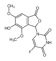 104189-63-1 structure, C14H11FN2O7