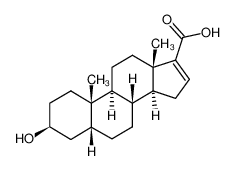 897039-65-5 spectrum, 3β-hydroxy-5β-androstene-(16)-carboxylic acid-(17)