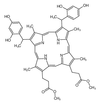 bis(methyl ester)cas:77773-68-3分子式:c48h50n4o8概覽基本信息2,4