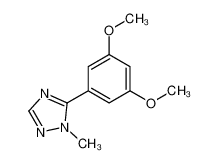 71597-10-9 5-(3,5-dimethoxyphenyl)-1-methyl-1,2,4-triazole