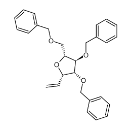 162239-12-5 3,6-anhydro-4,5,7-tri-O-benzyl-1,2-dideoxy-D-gluco-hept-1-enitol