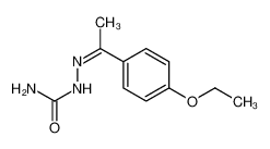 7252-58-6 [1-(4-乙氧基苯基)乙亚基氨基]脲