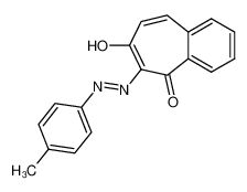 28767-51-3 6-Hydroxy-7-p-tolylazo-2,3-benzotropon