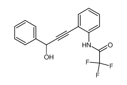 148564-90-3 2,2,2-trifluoro-N-(2-(3-hydroxy-3-phenylprop-1-ynyl)phenyl)acetamide