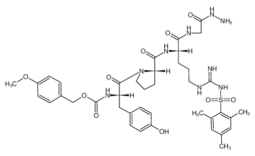 100007-45-2 structure, C40H53N9O10S