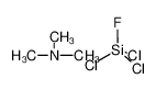 2107-10-0 structure, C3H9Cl3FNSi