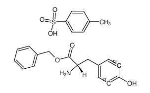 L-<3',5'-13C2>tyrosine benzyl ester p-toluenesulfonate