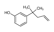 3-(2-methylpent-4-en-2-yl)phenol 81194-51-6