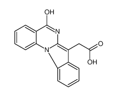 5,6-二氢-5-氧代吲哚并[1,2-a]喹唑啉-7-乙酸