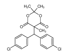 1381982-95-1 spectrum, 5-(bis(4-chlorophenyl)methyl)-2,2,5-trimethyl-1,3-dioxane-4,6-dione