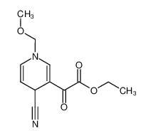 850535-74-9 ethyl 4-cyano-1-methoxymethyl-1,4-dihydro-3-pyridineglyoxylate