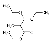 ethyl 3,3-diethoxy-2-methylpropanoate 36056-90-3