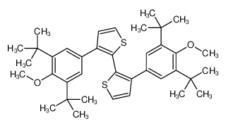 928306-64-3 structure, C38H50O2S2