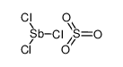 25459-75-0 structure, Cl3O3SSb