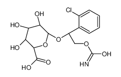 (2S,3S,4S,5R,6R)-6-[(1R)-2-carbamoyloxy-1-(2-chlorophenyl)ethoxy]-3,4,5-trihydroxyoxane-2-carboxylic acid 940279-83-4