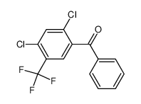 2,4-Dichloro-5-(trifluoromethyl)benzophenone 95998-69-9