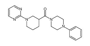 (4-Phenyl-1-piperazinyl)[1-(2-pyrimidinyl)-3-piperidinyl]methanon e 605624-01-9