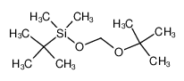 125816-41-3 structure, C11H26O2Si