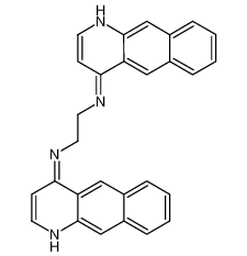 127136-42-9 structure, C28H22N4