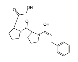 (2S)-N-benzyl-2-[(2S)-2-(2-hydroxyacetyl)pyrrolidine-1-carbonyl]pyrrolidine-1-carboxamide 162203-65-8