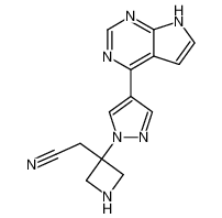 1187594-16-6 structure, C14H13N7