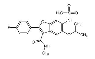 691852-36-5 structure, C20H21FN2O5S