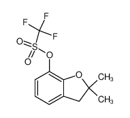 308110-31-8 2,2-dimethyl-2,3-dihydro-1-benzofuran-7-yl trifluoromethasulfonate