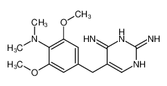 5-[[4-(dimethylamino)-3,5-dimethoxyphenyl]methyl]pyrimidine-2,4-diamine 56066-63-8