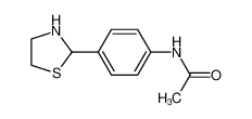 N-[4-(1,3-thiazolidin-2-yl)phenyl]acetamide 145300-45-4