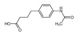 31815-69-7 spectrum, 4-(acetylamino)benzenebutanoic acid