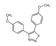 94843-16-0 4,5-bis(4-methoxyphenyl)thiadiazole