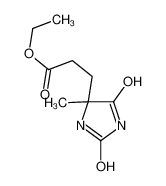 Ethyl 3-(4-methyl-2,5-dioxo-4-imidazolidinyl)propanoate 1418117-73-3